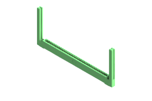 337-036-542-158 - EDAC Card Edge Connector